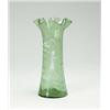 Image 1 : MARY GREGORY TYPE ENAMEL DECORATED GREEN VASE
