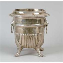 SILVER PLATED TWO PART WINE COOLER