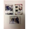 Image 1 : AUTOGRAPHED GAME WORN JERSEY HOCKEY TRADING CARDS LOT