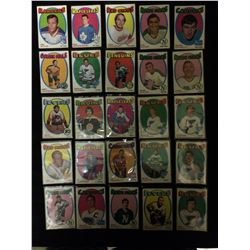 1971-72 O-PEE-CHEE HOCKEY TRADING CARDS LOT
