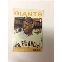 1964 WILLIE MAYS #150 TOPPS BASEBALL TRADING CARD