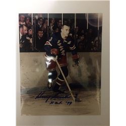 HARRY HOWELL SIGNED 8 X10 PHOTO INSCRIBED HOF 79