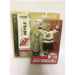 MCFARLANE IN BOX MARTIN BRODEUR FIGURE W/ ACCESSORIES