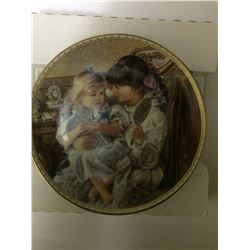 "SISTERS" SUGAR & SPICE DECORATIVE PORCELAIN PLATE