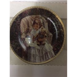 "TEDDY BEAR TALES" SUGAR & SPICE DECORATIVE PORCELAIN PLATE