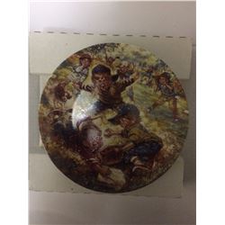 BIG LEAGUE DREAMS  SAFE  DECORATIVE PORCELAIN PLATE (#1200 A)