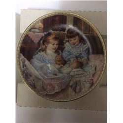 "LITTLE ONE":SUGAR & SPICE DECORATIVE PORCELAIN PLATE (# 28938)