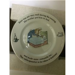 FREDERICK WARNE & CO. "ROGER RABBIT" DECORATIVE PORCELAIN PLATE