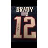 Image 1 : TOM BRADY SIGNED PATRIOTS JERSEY (MOUNTED MEMORIES COA)