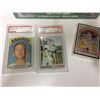 Image 2 : BASEBALL SEALED CASES LOT WITH PSA GRADED CARDS