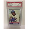 Image 1 : 1976 HANK AARON #550 TOPPS BASEBALL TRADING CARD (NM-MT 8)