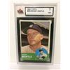 Image 1 : 1963 MICKEY MANTLE #200 TOPPS BASEBALL TRDAING CARD (7 NM)