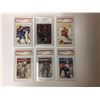 Image 1 : LOT OF 6 PSA GRADED HOCKEY CARDS