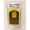 Image 1 : AUTOGRAPHED HOF PLAQUE EDD ROUSH PSA/DNA CERTIFIED BASEBALL TRADING CARD (AUTHENTIC AUTO)