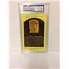 Image 1 : AUTOGRAPHED HOF PLAQUE CHARLIE GEHRINGER PSA/DNA CERTIFIED BASEBALL TRADING CARD (AUTHENTIC AUTO)