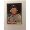 Image 1 : 1961 TOPPS MICKEY MANTLE BASEBALL CARD