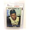 Image 1 : WILLIE STARGELL SIGNED BASEBALL TRADING CARD (JSA COA)
