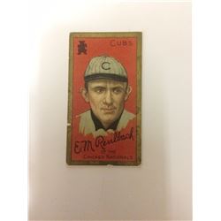 1911 EDWARD REULBACH BASEBALL TRADING CARD