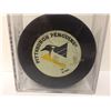 Image 1 : JOE MULLEN SIGNED PITTSBURGH PENGUINS HOCKEY PUCK