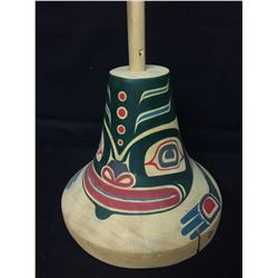 NATIVE ART HAT HOLDER (APPROX 36" IN HEIGHT) BY ANDREW LAWRENCE
