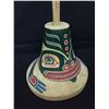 Image 2 : NATIVE ART HAT HOLDER (APPROX 36" IN HEIGHT) BY ANDREW LAWRENCE