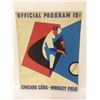 Image 1 : 1965 OFFICIAL PROGRAM CHICAGO CUBS (WRIGLEY FIELD)