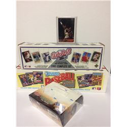 BASEBALL TRADING CARDS SETS LOT