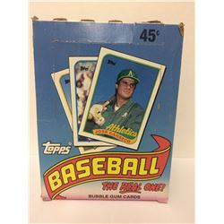 TOPPS BASEBALL THE REAL ONES BUBBLE GUM CARDS SET