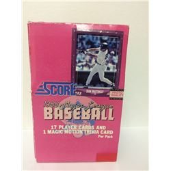 1988 SCORE MAJOR LEAGUE BASEBALL CARDS SET