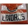 Image 2 : ERIC LINDROS SIGNED FLYERS JERSEY WITH INSCRIBES HOF 16 (JSA COA)