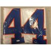 Image 1 : FLOYD LITTLE SIGNED BRONCOS JERSEY WITH INSCRIBED HOF 10 (JSA COA)