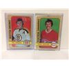 Image 1 : 1972-73 O-PEE-CHEE PHIL ESPOSITO & PIERRE BOUCHARD HOCKEY TRADING CARDS LOT