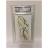 Image 1 : SIGNED JOE NAMATH (CUT SIGNATURE) (PSA COA) AUTHENTIC AUTO