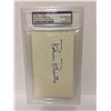 Image 1 : SIGNED ROBIN ROBERTS INDEX CARD (PSA COA) AUTHENTIC AUTO