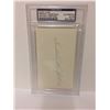 Image 1 : SIGNED FREDDIE LINDSTROM INDEX CARD (PSA COA) AUTHENTIC AUTO