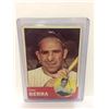 Image 1 : 1963 YOGI BERRA #340 TOPPS BASEBALL TRADING CARD