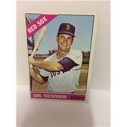 1966 CARL YASTRZEMSKI #70 TOPPS BASEBALL TRADING CARD