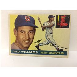 TED  WILLIAMS #2 TOPPS BASEBALL TRADING CARD