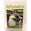 Image 1 : 1964 ED MATHEWS #35 TOPPS BASEBALL TRADING CARD