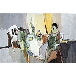 Lithograph after Itzchak Tarkay