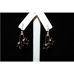 Fine Star Silver Earrings (6E)