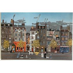 Mixed Stone Lithograph Delacroix