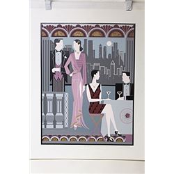 Hand Signed Limited Edition Serigraph Del Valle