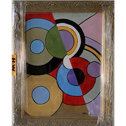 Oil on Paper R. Delaunay