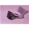 Image 3 : Exquisite Sterling Silver Ring with Lab Alexandrite