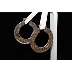 Elegant T & Co. Hoop Earrings (22E)