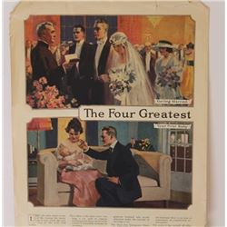 Early 1900's Vintage Magazine Article