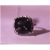 Image 1 : Exquisite Sterling Silver Ring with Lab Alexandrite