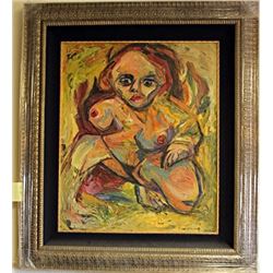 Oil on Canvas Kooning