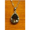 Image 1 : Beautiful Pendant with Smoky Quartz and Diamond